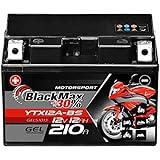 BlackMax Motorrad-Batterie