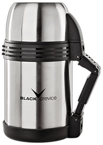 BLBMJ|#Black Crevice Thermosflasche