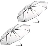 Carlo Milano Durchsichtiger Regenschirm