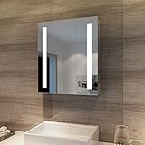 Elegant Bad Spiegelschrank mit Beleuchtung