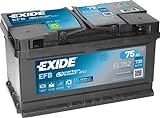 EXIDE Autobatterie 75Ah