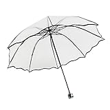 Formemory Durchsichtiger Regenschirm