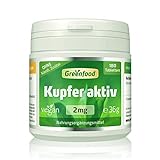 Greenfood Kupfer-Tabletten