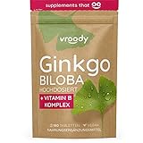 VROODY Ginkgo-Tabletten