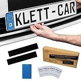 Klett-Car Kennzeichenhalter (rahmenlos)