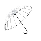 Lancoon Durchsichtiger Regenschirm