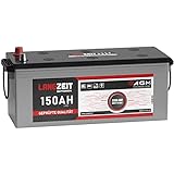 LANGZEIT Batterien AGM-Batterie 150Ah