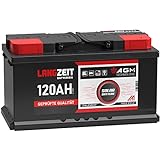 LANGZEIT Batterien AGM-Batterie 120Ah