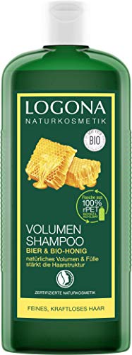LOGONA Naturkosmetik Bio-Honig-Bier-Volumen-Shampoo