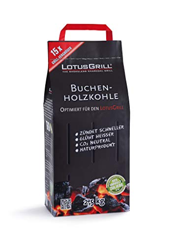 LotusGrill Buchen-Holzkohle