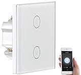 Luminea Home Control Smart-Home-Lichtschalter