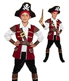 Magicoo Piratenkostüm Kinder