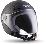 Moto Helmets Crosshelm mit Visier