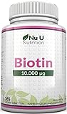Nu U Nutrition Biotin