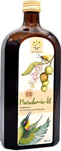 Open Organic Bio-Macadamia-Nussöl
