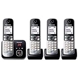 Panasonic Schnurloses Telefon 4er-Set