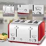 ProfiCook 4-Scheiben-Toaster