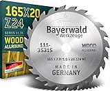 QUALITÄT AUS DEUTSCHLAND Bayerwald Werkzeuge Sägeblatt (165x20)