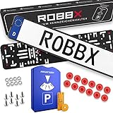 ROBBX Kennzeichenhalter (rahmenlos)