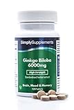 Simply Supplements Ginkgo-Tabletten