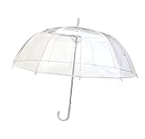 SMATI Durchsichtiger Regenschirm