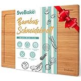 SveBake Bambus-Schneidebrett