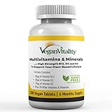 Vegan Vitality Nahrungsergänzungsmittel für Veganer