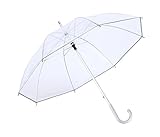 Vertrieb durch Preiswert & Gut Durchsichtiger Regenschirm