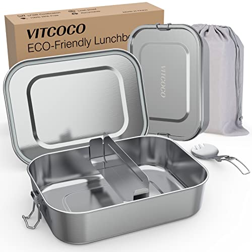 VITCOCO Edelstahl-Lunchbox