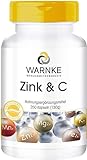 WARNKE VITALSTOFFE Vitamin C + Zink