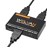 WELVAN HDMI-Splitter 1 in 2 out