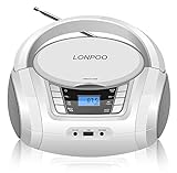 LONPOO CD-Player mit Bluetooth
